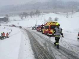 14.01.2017 Verkehrsunfall B146 Bereich Westeinfahrt FF03